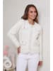 Soft Cashmere Cardigan in Creme