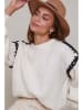 Soft Cashmere Pullover in Creme