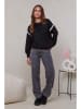 Soft Cashmere Pullover in Schwarz