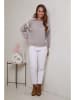 Soft Cashmere Pullover in Taupe