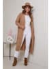 Soft Cashmere Longcardigan in Camel