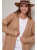 Soft Cashmere Longcardigan in Camel