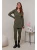 Soft Cashmere 2tlg. Outfit in Khaki