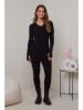 Soft Cashmere 2tlg. Outfit in Schwarz