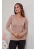 Soft Cashmere Pullover in Camel