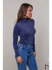 Soft Cashmere Rollkragenpullover in Dunkelblau