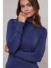 Soft Cashmere Rollkragenpullover in Dunkelblau