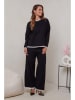 Soft Cashmere 2-częściowy zestaw w kolorze czarnym