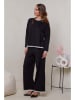 Soft Cashmere 2-częściowy zestaw w kolorze czarnym