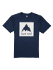 Burton Koszulka "Mountain High" w kolorze granatowym