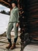 Burton Funktionsleggings "[ak] Baker High Loft" in Grün/ Schwarz
