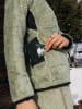 Burton Fleecepullover "[ak] Baker High Loft" in Grün/ Schwarz