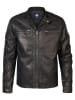 Petrol Industries Kunstlederjacke in Schwarz