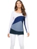 WITT WEIDEN Pullover in Weiß/ Blau