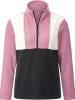WITT WEIDEN Fleecepullover in Schwarz/ Rosa/ Weiß