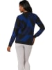 WITT WEIDEN Pullover in Schwarz/ Blau