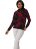 WITT WEIDEN Pullover in Schwarz/ Bordeaux