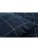 ESPRIT Flanellen beddengoedsets "Check" donkerblauw