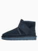 NICEBAY Leren boots "Garlene" donkerblauw