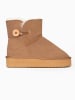 Gooce Leren winterboots "Crestone" lichtbruin