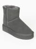 Gooce Leren winterboots "Thimble" grijs