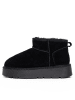 Gooce Leren winterboots "Mindy" zwart