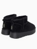 Gooce Leren winterboots "Mindy" zwart