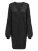 ONLY Strickkleid in Anthrazit