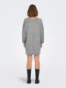 ONLY Strickkleid in Grau