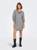 ONLY Strickkleid in Grau