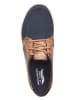 Skechers Sneakersy "Arch Fit Upift - Cruise'n By" w kolorze granatowo-jasnobrązowym