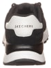 Skechers Skórzane sneakersy "Fury - Fury Lace Low" w kolorze czarno-białym