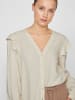 Vila Bluse in Creme