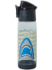 Rice Drinkfles zwart/lichtblauw - 500 ml