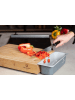 Chef Cuisine Magnet-Schneidebrett in Hellbraun - (B)40 x (H)6 x (T)28 cm