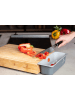Chef Cuisine Magnet-Schneidebrett in Hellbraun - (B)40 x (H)6 x (T)28 cm