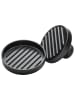 Chef Cuisine Praska w kolorze czarnym do burgerów - wys. 7,5 x Ø 11,5 cm