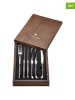 Chef Cuisine 6tlg. Besteck-Set in Silber/ Schwarz