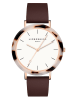 Liebeskind Quarzuhr in Braun/ Beige/  Weiß