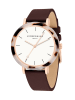 Liebeskind Quarzuhr in Braun/ Beige/  Weiß