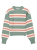 Garcia Sweter w kolorze zielonym ze wzorem