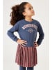 Garcia Jurk donkerblauw/lichtbruin