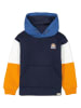 Garcia Hoodie donkerblauw/wit/oranje