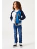 Garcia Blouson blauw/wit