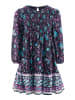 happy girls by Eisend Jurk donkerblauw/meerkleurig