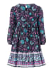 happy girls by Eisend Jurk donkerblauw/meerkleurig