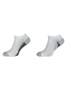 asics Socken in Weiß/ Grau