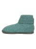 kitz-pichler Hüttenschuhe "Oetz" in Dunkelgrün