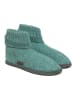 kitz-pichler Hüttenschuhe "Oetz" in Dunkelgrün