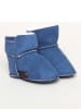 kitz-pichler Lammfell-Stiefel in Blau